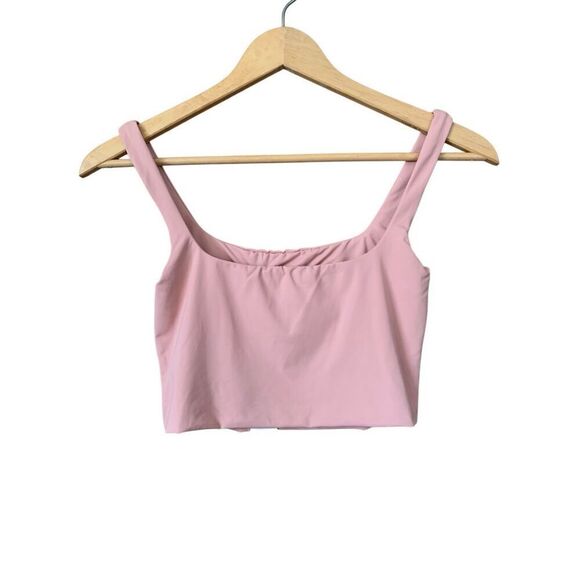Meshki Jazmin‎ Scoop Neck Crop Top in Apricot Size S - Picture 2 of 10